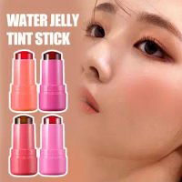 3-in-1 Jelly Rouge Stick Lip Gloss Eyeshadow Lasting Moisturizing Lip Makeup Brighten Cosmetics Tint Contour Korean M3D2