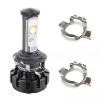 10Pcs H7 LED Headlight Bulb Base Holder Adapter Socket Retainer for BMW/Audi/Bens/VW/Buick/Nissan Qashqai Carnival Headlamp deck