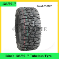 High Quality 125/60-7 Tuovt Tubeless Tyre 13x5.00-7 Vacuum Tire for Dualtron X Electric Scooter DTX Parts
