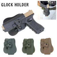 Left/Right Hand Glock Holster Case Gun Holster for Glock 17 19 22 26 31 Pistol Holsters Airsoft Hunting Case