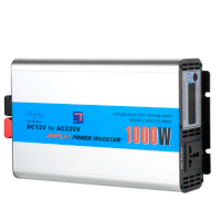 KCC dc ac puresine wave car battery converter PSW 12 volts to 220 volts 1000w car inverter 1000 watt