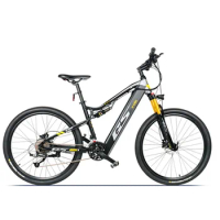 2024 Popular 1000W Electric Bike Electric Softail Mountain Electric Bike Full Suspension 48V 17AH Suitable for MountainSnowBeach