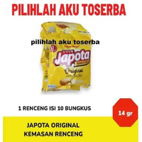 JAPOTA Keripik Kentang Original / Original RENCENG - (HARGA 1 1 RENCENG )