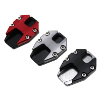 CNC Aluminum Motorcycle Accessories Side Kickstand Stand Extension Support Plate Pad for HONDA CB190R CBF190 CB190X CB 190R