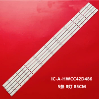 15pcs LED Strip For Panasonic Tc-43sv700b Tc-43es630b Tc-43fs630b TH-43C410K IC-A-HWCC42D486 3v 8leds