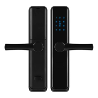TTlock App WIFI Smart Electronic Door Lock bluetooth Touch Screen Lock Digital Code Keypad For Home/Hotel/Apartment