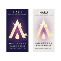 HARU G-SPOT G點型／Ultra Thin超薄型 衛生套(10入) 保險套 款式可選【小三美日】