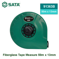 Meteran 50 Meter x 13 mm Sata 91363B Fiberglass Tape Measure 50m x 13mm Sata Tools