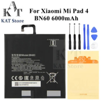 Mobile Phone Li-Polymer Battery For Xiaomi Mi Pad 4 BN60 6000mAh Rechargeable Accumulator Replacement