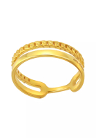 TOMEI TOMEI Anastasia Ring, Yellow Gold 916