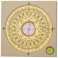 純銅羅盤風水盤高精度八卦專業5寸實心銅羅盤羅經隨身攜帶♠極有家♠