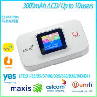 Unlock 4G Lte Router Wireless Wifi Portable Modem Mini Outdoor Hotspot Pocket Mifi 150mbps Sim Card Slot Repeater 3000mah