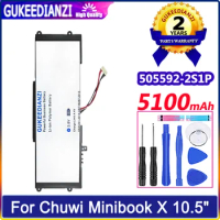 GUKEEDIANZI Laptop Battery 505592-2S1P 5100mAh For Chuwi Minibook X 10.5" inch for Aierxuan Dere Batteries