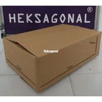 Kardus Box Packing Polos Ukuran 33x22x10 cm Balikpapan
