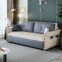 免運 折疊沙發床科技布沙發床兩用多功能可折疊雙人小戶型簡約伸縮推拉網紅收納床