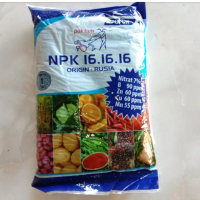 NPK mutiara 16 16 16/NPK pak tani 16 16 16 Pupuk grosir Penyubur daun Organik mkp cabai  Tanaman