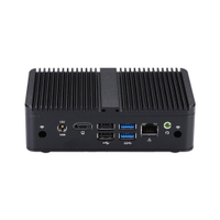 Qotom Tiny Mini PC Q730C พร้อม Celeron J4105 Pocket Computer Low Power 2 COM
