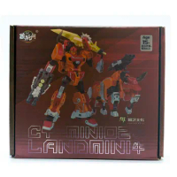 New Transformation Toys Cang Toys Chiyou CY mini02 Landbull CT-Chiyou-02 CT-02 Small Scale Action Figure toy In Stock