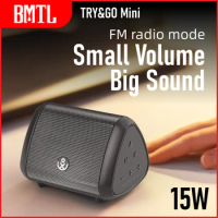 XDOBO's BMTL Try&amp;Go Mini 15W Portable Bluetooth Speaker FM Radio Outdoor Mini Portable Small Speaker Waterproof Universal