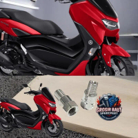 SAMBUNGAN PENINGGI SPION UNIVERSAL ATAS DERAT BAUT14  M10 BAWAH BAUT14 M10 motorcycle baut