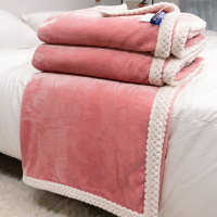 珊瑚絨床單鋪床毛毯冬季加厚毯子沙發午睡單人女生學生宿舍法蘭絨