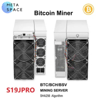 New Bitmain Antminer S19JPRO 104T 100T 96T ASIC Crypto Mining S19j Pro SHA256 Algorithm 3050W With PSU Than Antminer S19 T19 S17