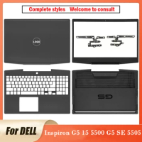 NEW Original For Dell Inspiron G5 15 5500 G5 SE 5505 Laptop LCD Back Cover Front Bezel Palmrest Bottom Case Hinges G15 5500