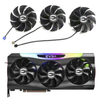 New 87MM PLD09220S12H Video Card Fan Cooler For EVGA GeForce RTX 3070 3080 3090 3080Ti FTW3 ULTRA GAMING Graphics Card Fan