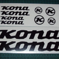 For 1Set Kona Bike Sticker Decals Set of 10 MTB DH Stab Deluxe Supreme Stinky Operator Car Styling