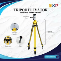 Aluminium / Alumunium Tripod Elevator Survey For GPS GNSS RTK (Base)