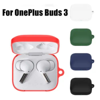 Silicone Case Cover Soft Shockproof Anti-Scratch Protector Protective Headphone Accessories Shell for Oneplus Buds3
