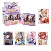 Goddess Story Collection Cards 10m05 Full Set Pr Packs Anime Queen Playing Cards Exciting Sexual Games Trading Cards
