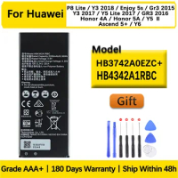 100% Battery For Huawei P8 Lite 2015 Y3 2018 Y5 Lite 2017 Gr3 2016 Y6 Y5ⅡAscend 4A Enjoy 5s Honor 4A 5A Replacement batteries