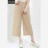 Giordano Women's (Online Exclusive) Beau Monde Nylon Pants 1342523593 M Khaki