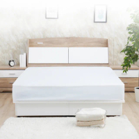 【YUDA 生活美學】新英式小屋3件組 掀床+收納床頭箱+床頭櫃 5尺雙人掀床組/床架組/床底組(掀床型床組)