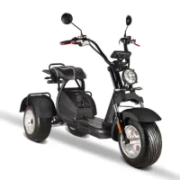 Amoto 4000W 20AH lithium battery flexible trike 3 wheel electric scooter electric bike 3 wheels tricycles citycoco scooters