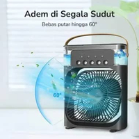 Mabron Air Cooler Mini Fan AC 3 Speed - Kesejukan Tanpa AC, Lebih Sejuk dengan Kabut Air, USB Powere