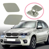 For BMW X5 E70 Front Bumper Headlight Washer Nozzle Jet Cover Cap Right Left 2007-2011 51657199141 51657199142 Car Accessories