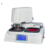 Fully automatic metallographic sample optical polishing lathe Hmp-2mas non variable speed dual plate polishing machine