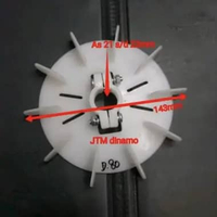 D1 80-Kipas Electro Motor- Kipas Dinamo Motor-Kipas Pendingin Motor