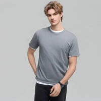 Giordano Men's Crew Neck Tee 0102625012 Heather Grey S