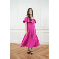 Ariane Aeris Dress - Dress Wanita S Nude