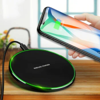 40W Wireless Charger for Apple iPhone 15 14 13 12 11 Pro Max Samsung Galaxy S22 S21 S20 S10 S9 Huawei Xiaomi Google Pixel