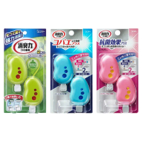 【雞仔牌】日本進口 ST消臭力垃圾桶防蠅除臭芳香劑3.2mlX2入(平行輸入)