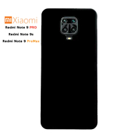 Casing Custom Xiaomi Redmi Note 9 Pro/9s/9 ProMax Softcase Hitam Black