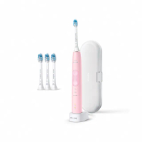 【Philips 飛利浦】Sonicare 智能護齦音波震動牙刷/電動牙刷 HX6856/12 粉