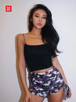 Hana Fashion - Kendall Crop Tank Top Atasan Wanita - TT114
