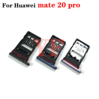 For Huawei Mate 20x 20 30 Pro Mate 10 20 Lite SIM Card Tray Slot Holder Adapter Socket Repair Parts