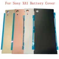 Battery Case Cover Rear Door Housing Back Cover For Sony Xperia XA1 XA1 Plus Battery Cover with Logo