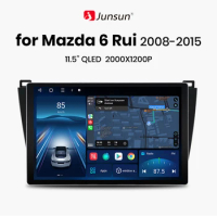 Junsun X7 PRO 11.5“ 2K AI Voice Wireless CarPlay Android Auto Car Radio for Mazda 6 GH 2007 2008 - 2012 Multimedia autoradio